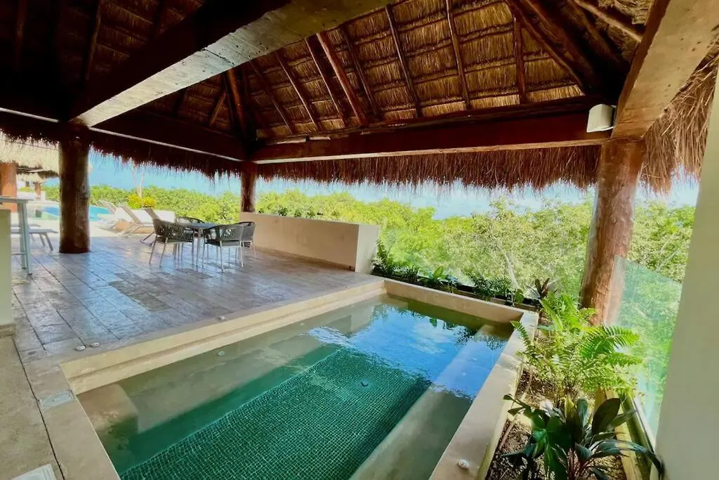2 Bedroom Apt W/Amazing Rooftop & Jungle Views Tulum Mexico