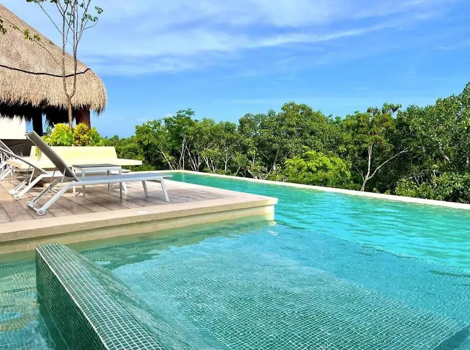 Apartment 2 Bedroom Apt W/Amazing Rooftop & Jungle Views Tulum Mexico
