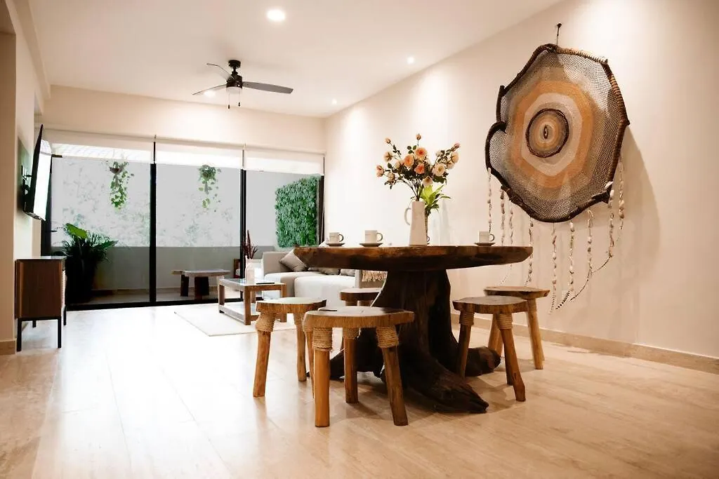 2 Bedroom Apt W/Amazing Rooftop & Jungle Views Tulum Mexico
